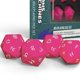thumbnail image 3 of Set de dados Modiphius Dreams and Machines, 5 x 20, color rosa intenso, 3 of 5