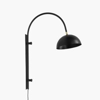 Form Design - Lámpara De Pared Bogen Negro