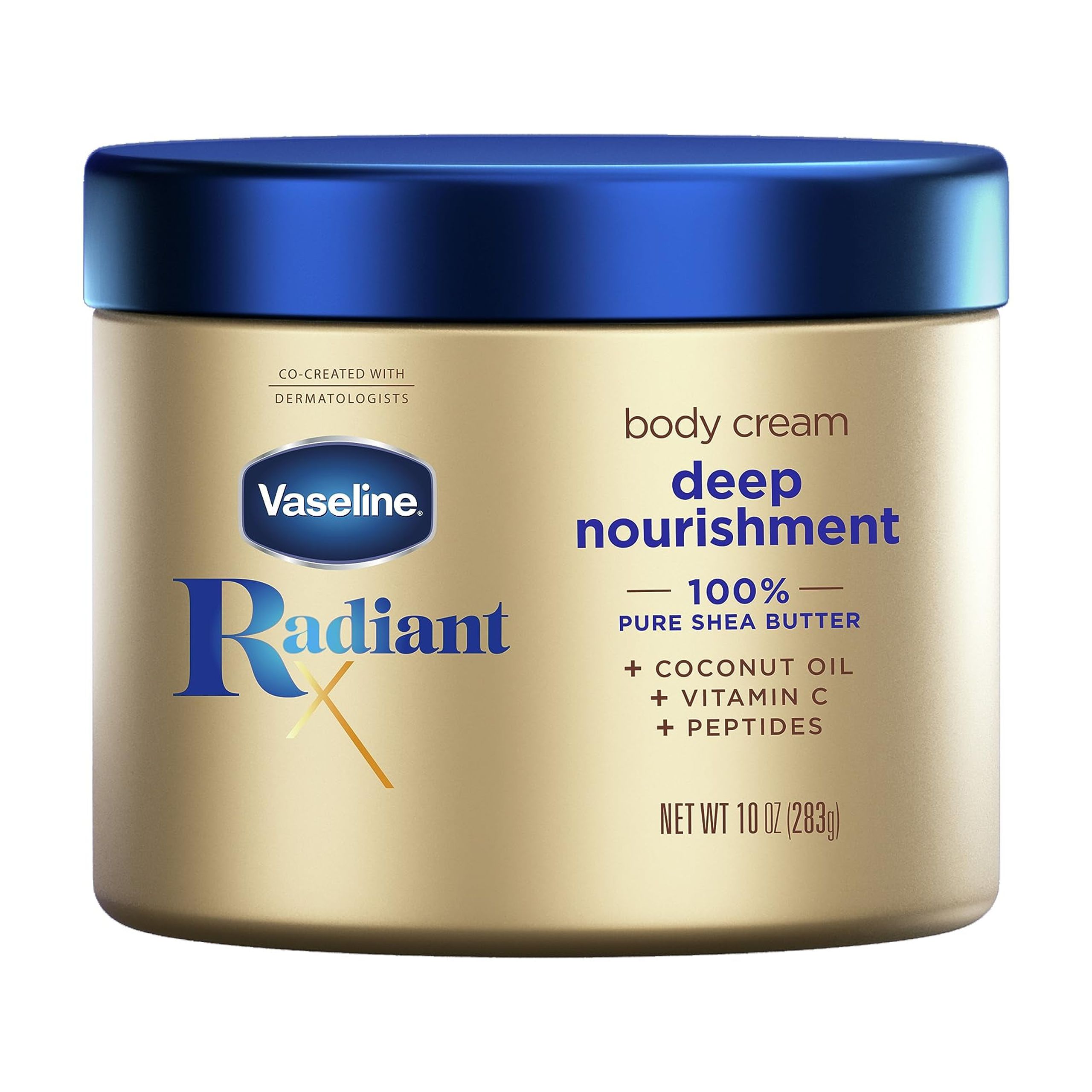 Crema Corporal Vaseline Radiant X Deep Nourishment 295 Ml Manteca De Karité
