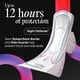 thumbnail image 3 of Toallas femeninas Kotex Ultra Thin Overnight con alas, extra absorbencia, 34 unidades, 3 of 7