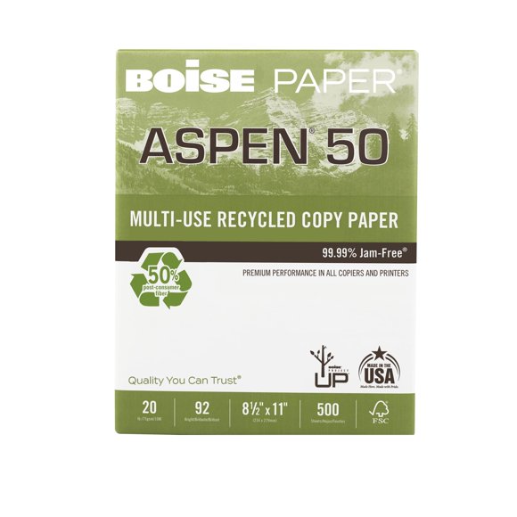 Papel para Impresora Boise ASPEN 50 216x279 mm 500 Hojas