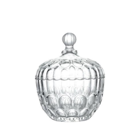 Oem - Bombonera Azucarero Caramelera Decorativa De Vidrio 11X14Cm