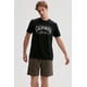 thumbnail image 1 of Polera Hombre Print Posicional Negro - lV, 1 of 4