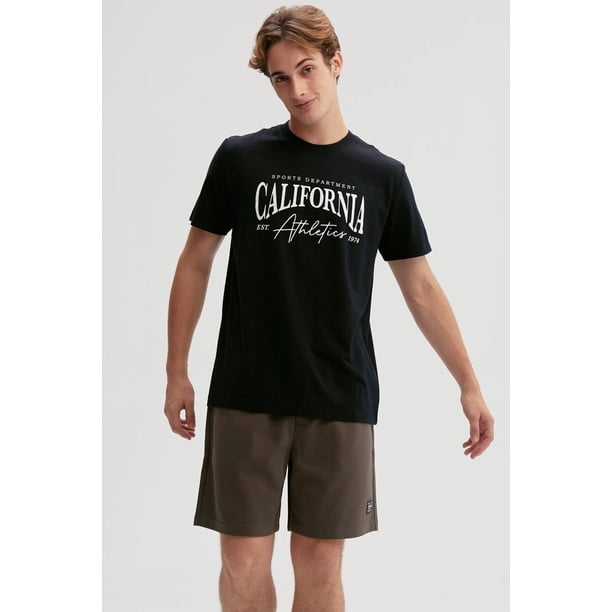 Polera Hombre Print Posicional Negro - lV