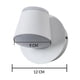 thumbnail image 3 of Apliqué Elegante Simple Decorativo LED Movible 5W Blanco, 3 of 3