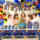thumbnail image 4 of Artículos de fiesta Monster Truck Birthday 133 unidades para niño, 4 of 6