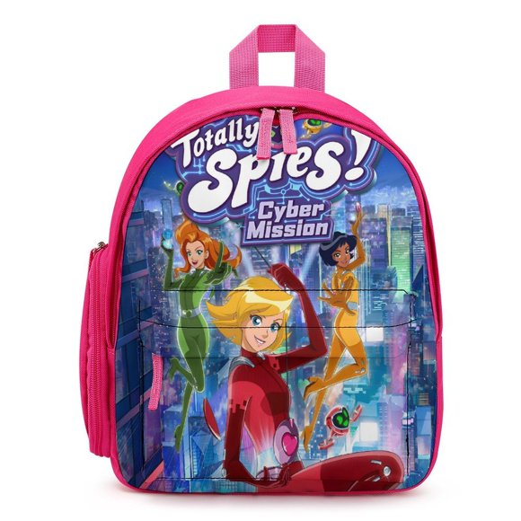 Totally Spies Mochila Escolar para Niños y Niñas, Mochila Infantil Ligera de Alta Calidad, Grande y Duradera ROSA