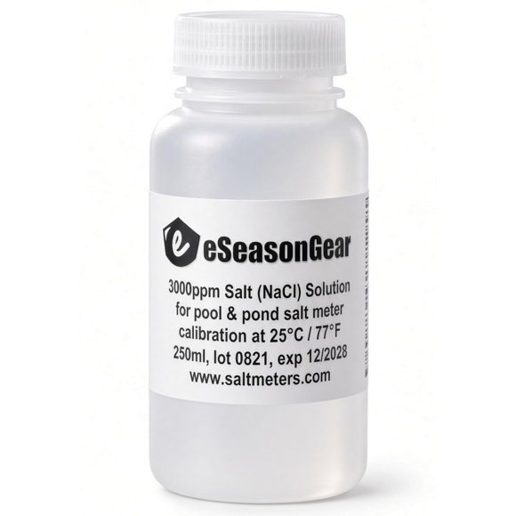 Solución de calibración eSeasonGear 230 ml 3000 ppm