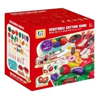 Genérico - Canasto Verduras 50 Pcs Juguete