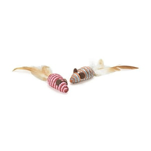 Mimo - Juguete Para Gato 2 Ratoncito Fibra Natural