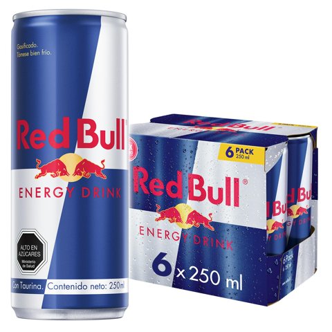 Red Bull Bebida Energética Pack 6 Latas 250Ml