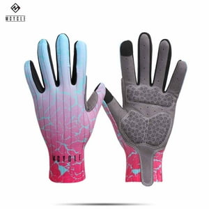 Mcycle - Guante Largo Ms003 Rosado Talla L