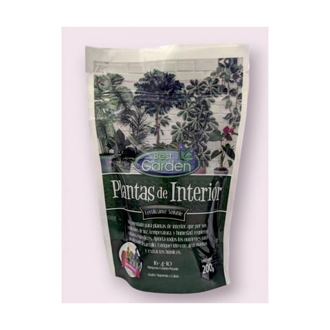 Best Garden - Fertilizante Soluble Plantas De Interior 200 G