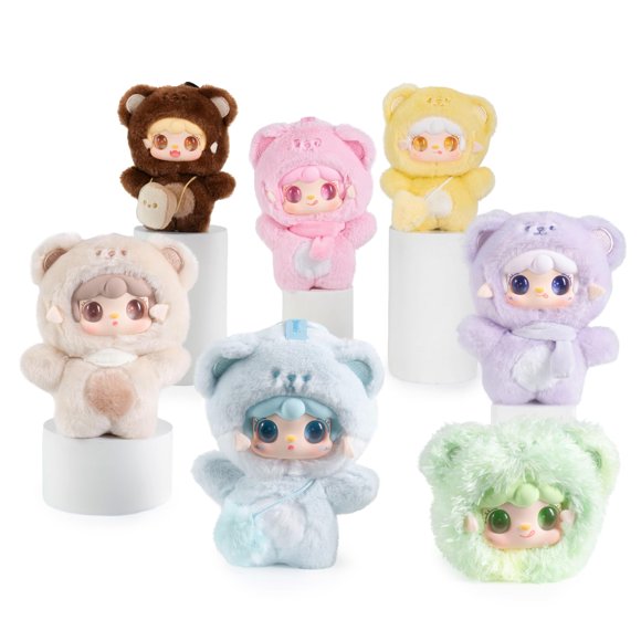 Figuras de Peluche BEEMAI Yooki Take A Bite of Bear Set