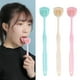 thumbnail image 2 of 1PC Tongue Scraper Brush Fresher Breath Tongue Cleaner Brush Oral Hygiene For Adults Dental Care Tongue Brush Free Shipping, 2 of 3