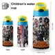 thumbnail image 2 of My Hero Academia Botella de Agua con Tapa Pop Top de Un Toque, Acero Inoxidable, a Prueba de Fugas, para Deportes, Botella Infantil azul 12 oz, 2 of 6
