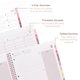 thumbnail image 3 of Planificador Rileys & Co 21,6x28 cm 2026-2027 Rosa, 3 of 9