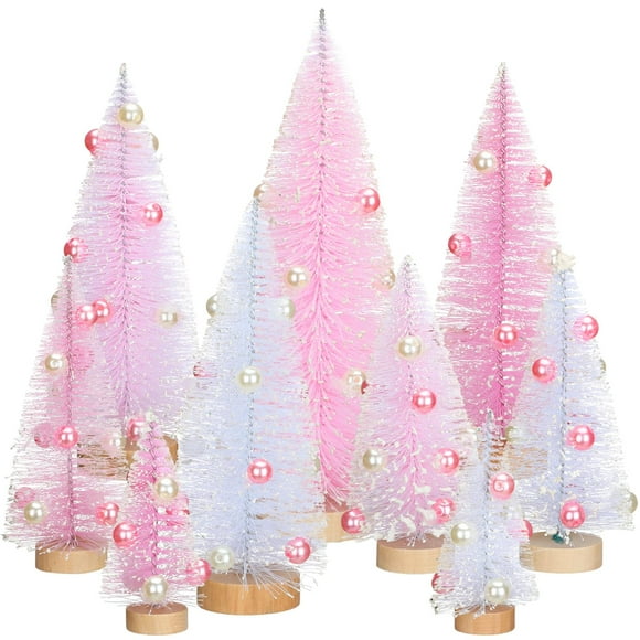 Miniperla artificial Leyndo con forma de árbol de Navidad, 9 unidades