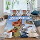 thumbnail image 2 of Zootopia Conjunto de sábanas temático, trío de piezas, cómodo y amigable con la piel, diseño único, regalo de decoración para el hogar para familiares, amigos y fans,135cm *200cm, 2 of 6