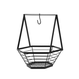 Magideal - Soporte De Metal Para Frutero Con Gancho De Plátano, Colección De Almacenamiento De Cocina, Almacenamiento De Verduras, Soporte Para Aperitivos,