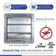 thumbnail image 4 of Ventilador de escape iLiving ILG8SF12V-ST montado en la pared de 12 pulgadas, 4 of 6
