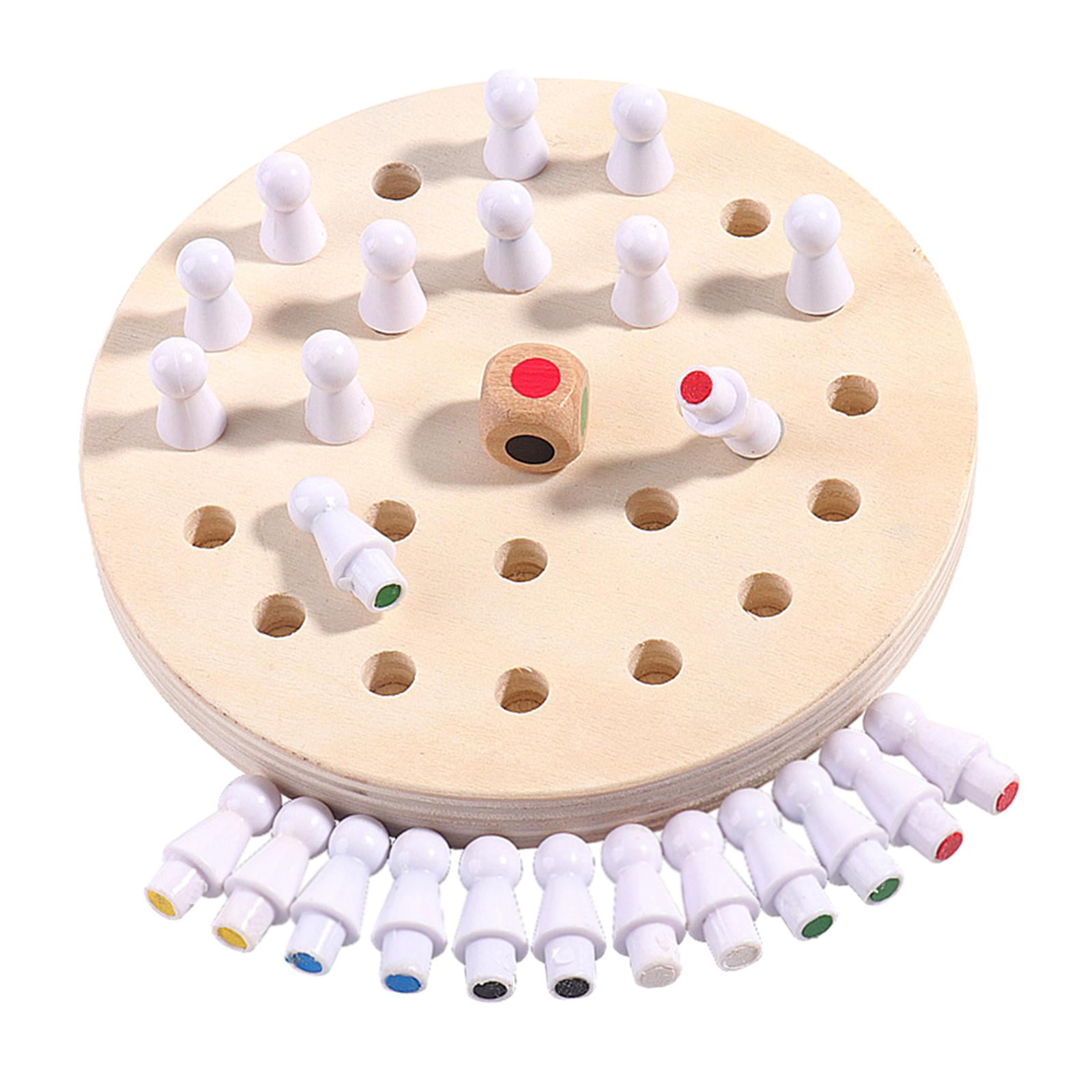 Bothyi - Juego De Mesa De Ajedrez Divertido Entrenamiento Preescolar Juegos Familiares Para Juegos Fiesta Interior