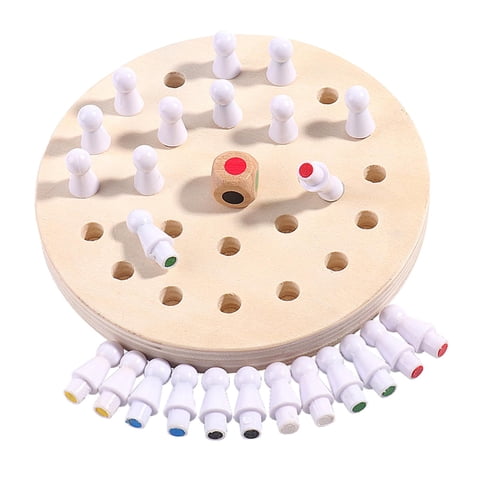 Bothyi - Juego De Mesa De Ajedrez Divertido Entrenamiento Preescolar Juegos Familiares Para Juegos Fiesta Interior