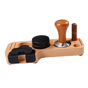 Bothyi - Juego De Soportes Para Apisonar Espresso Barista Parte Para Cocinas Encimera Barra De Café Haya 51 Mm