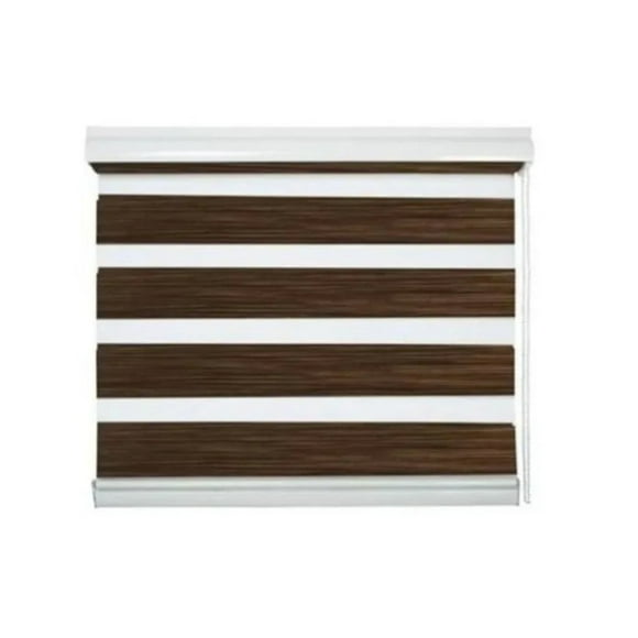 Cortinas Roller Dúo 105 X 200 Cafe 315