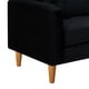 thumbnail image 3 of Sofa New Retro 3C Felpa 04 Negro, 3 of 6