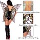 thumbnail image 3 of Alas de Hada Leg Avenue Negro Iridiscente Talla Única, 3 of 5
