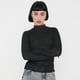 thumbnail image 3 of Polera Mujer Manga Larga Malla Negro Corona, 3 of 5