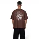 thumbnail image 3 of Polera Oversize Hombre Café Logo Minimal Whatup, 3 of 3