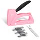 thumbnail image 1 of Grapadora SHALL Light Duty para madera rosa con 1600 grapas JT21, 1 of 5