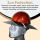 thumbnail image 2 of Casco protector solar con visera AFP, ala completa, color ahumado, 2 of 7