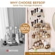 thumbnail image 3 of Caddy BEFSOP Organizador de Maquillaje de Esquina de 3 Niveles – Oro, 3 of 7