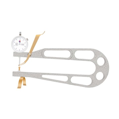 Bothyi - Indicador De Cuadrante Para Calibre De Espesor De Violín Herramienta De Luthier Herramienta De Medición A Prueba De Golpes