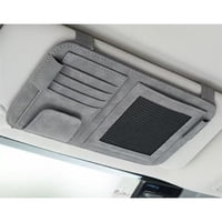 Xusx111 - Organizador Del Visor Del Sol Del Coche, Gafas De Superficie, Bolsa De Almacenamiento Del Coche Del Titular De La Tarjeta, Bolsa Del Organizador Del Parasol Automático Impermeable Resistente