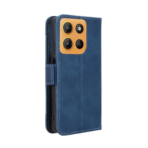 Funda Tipo Billetera FOXDOCK para Motorola MOTO G15 4G – Tapa Flip con Tarjetero