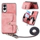 thumbnail image 5 of Funda Tipo Cartera con Correa Cruzada para Samsung Galaxy S25 Edge Protección Contra Golpes Rosa, 5 of 5