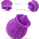 thumbnail image 1 of 1pc Silicone Rose Tongue Licking Vibrator, G Spot Nipple Clitoral Stimulation Adult Toys, 10 Modes Waterproof Portable, Sex Toys For Women Men Adults, 1 of 3