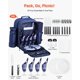 thumbnail image 2 of Mochila de Picnic VEVOR para 4 personas con nevera y cubiertos, 2 of 9