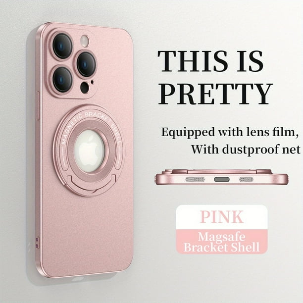 Ultimate Shockproof Protection for Your iPhone 14/13/12 Pro Max Plus with Wireless Charging & Kickstand Holder!