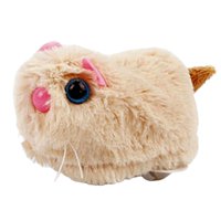 Ioensy - Juguetes De Peluche Juguete De Gato Eléctrico Interactivo Realista Para Mascotas Gatitos Regalo Hámster Marrón