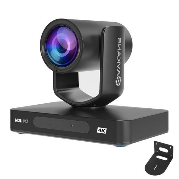 Cámara PTZ AVKANS 4K NDI HX2 HDMI SDI con transmisión en vivo IP