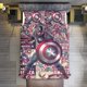 thumbnail image 1 of Captain-America Comforter Set for Kids Boys Teen Men Tween 3D Lightweight Microfiber Bedding Sets, 1 of 4