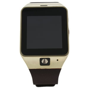 Eclock - Reloj Inteligente Ek-D Montre Con Correa De Silicona Conectada - Dorado-Marrón De Para Unisex - Reloj