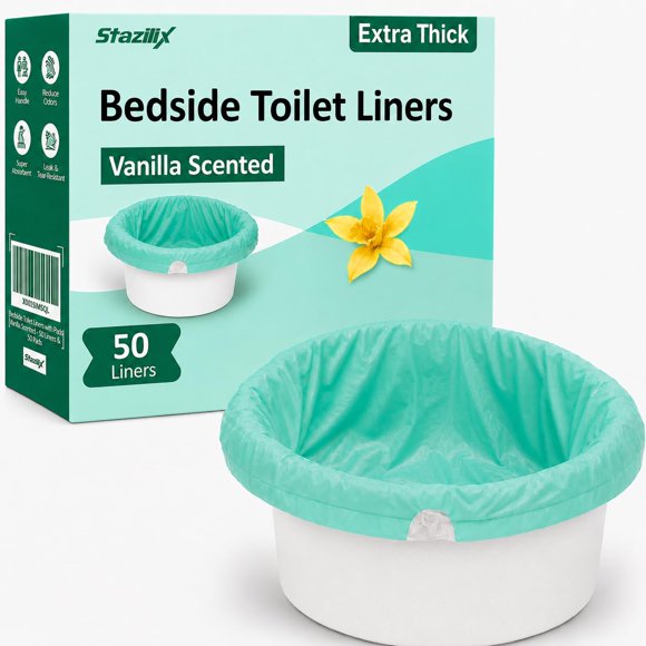 Forros para Inodoro Stazilix 50 unidades con aroma a Vainilla