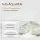 thumbnail image 2 of Almohada Coop Home Goods Original Crescent Ajustable Mediana, 2 of 9
