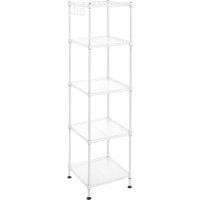 Casa Vinte - Estanteria Organizador Blanco Ajustable 5 Niveles Dunker